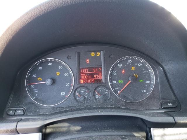 3VWRJ71K19M018043 - 2009 VOLKSWAGEN JETTA WOLFSBURG 黑色 照片 9