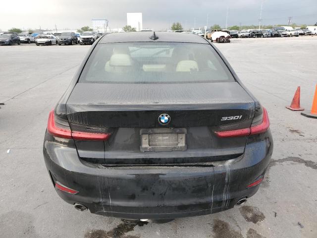 3MW5R1J08L8B17963 - 2020 BMW 330I BLACK photo 6