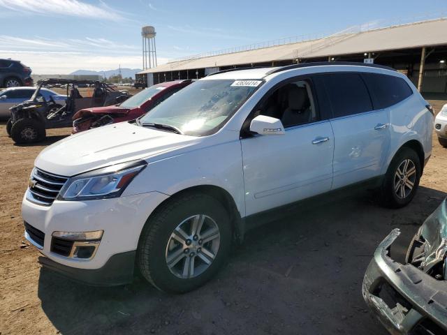 1GNKRGKD2HJ141012 - 2017 CHEVROLET TRAVERSE LT WHITE photo 1