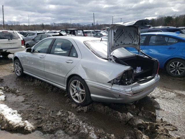 WDBNG74JX4A395574 - 2004 MERCEDES-BENZ S 55 AMG SILVER photo 2