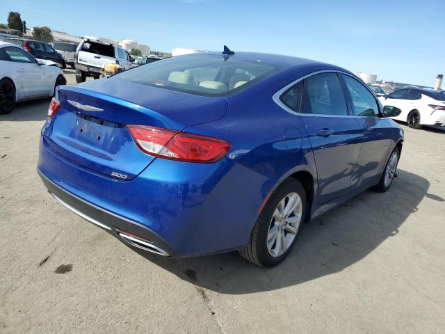 1C3CCCAG8GN189581 - 2016 CHRYSLER 200 LIMITED BLUE photo 3