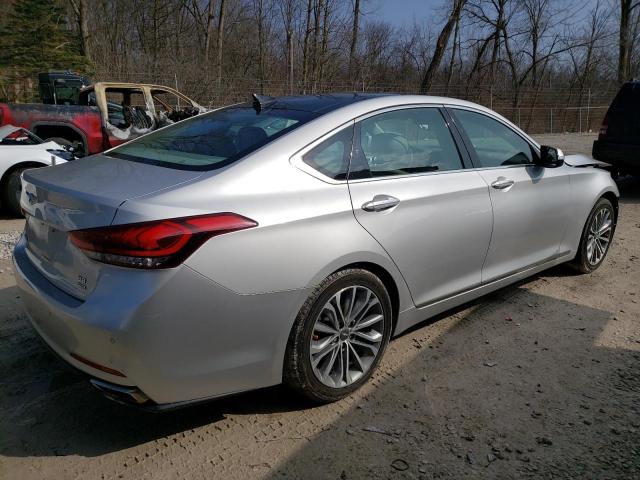 KMHGN4JE7HU176108 - 2017 GENESIS G80 BASE SILVER photo 3