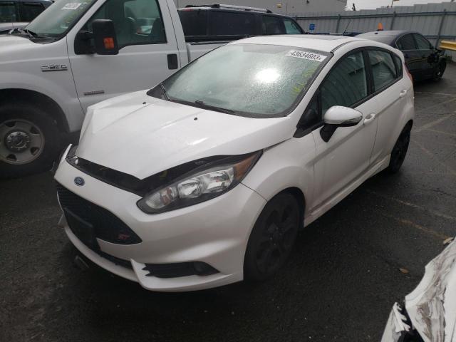 3FADP4GX0GM105531 - 2016 FORD FIESTA ST WHITE photo 1