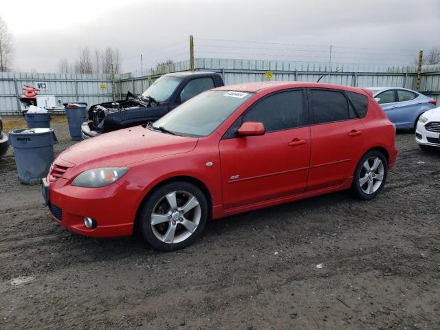 JM1BK143561517357 - 2006 MAZDA 3 HATCHBACK RED photo 1