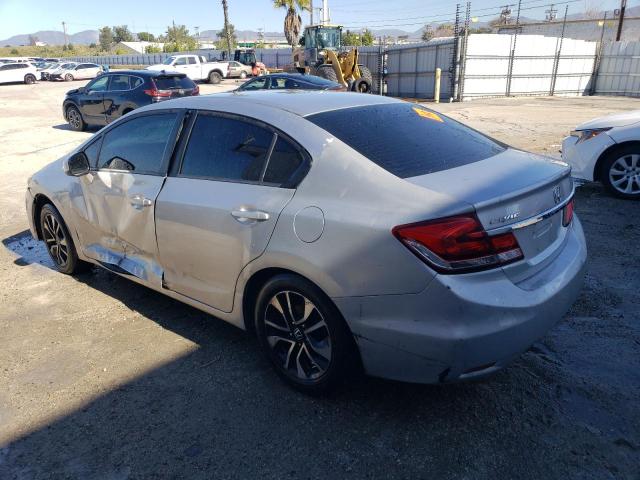 19XFB2F84DE208814 - 2013 HONDA CIVIC EX SILVER photo 2