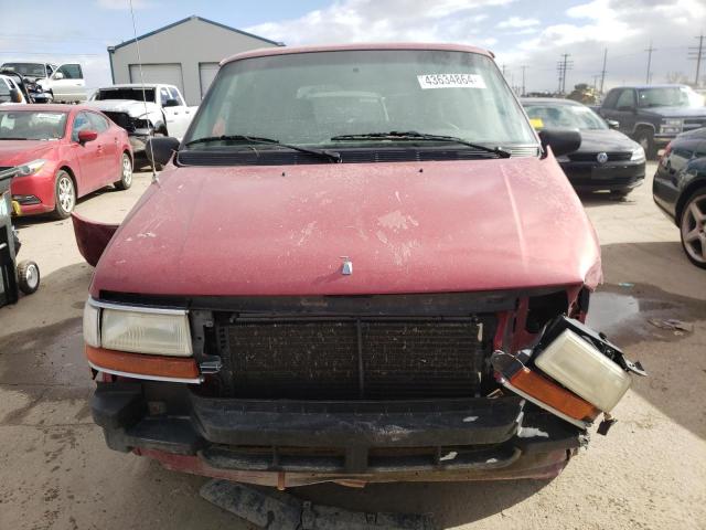 1P4GH44R1RX375421 - 1994 PLYMOUTH GRAND VOYA SE RED photo 5