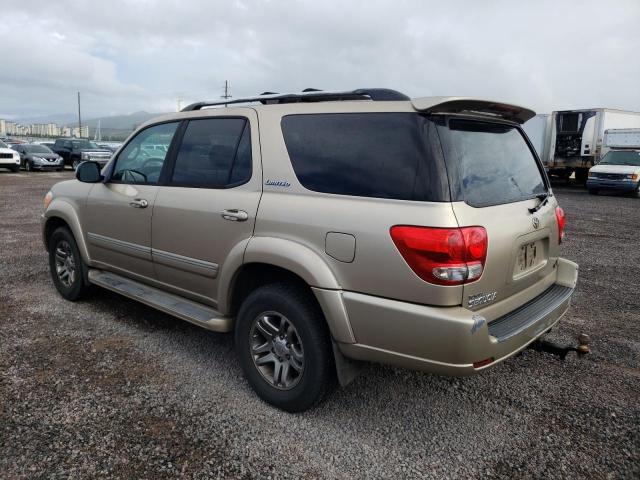 5TDZT38A97S293708 - 2007 TOYOTA SEQUOIA LIMITED TAN photo 2