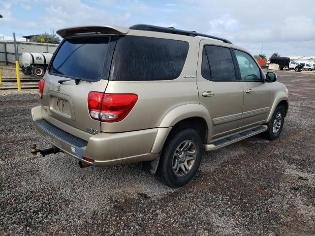 5TDZT38A97S293708 - 2007 TOYOTA SEQUOIA LIMITED TAN photo 3