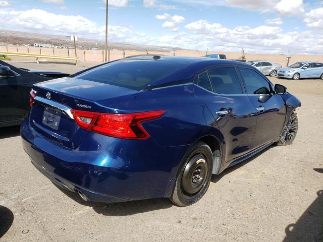 1N4AA6AP6GC402541 - 2016 NISSAN MAXIMA 3.5S BLUE photo 3