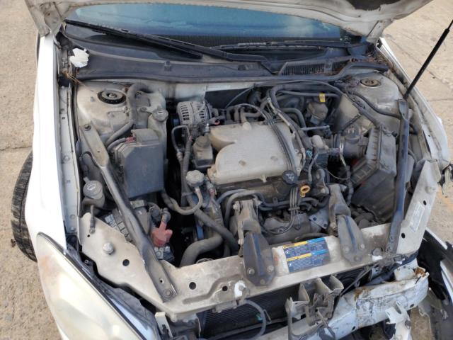 2G1WB55K581275321 - 2008 CHEVROLET IMPALA LS WHITE photo 11