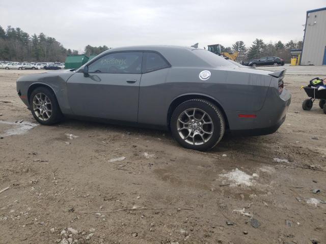 2C3CDZGGXHH601629 - 2017 DODGE CHALLENGER GRAY photo 2