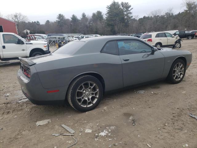 2C3CDZGGXHH601629 - 2017 DODGE CHALLENGER GRAY photo 3