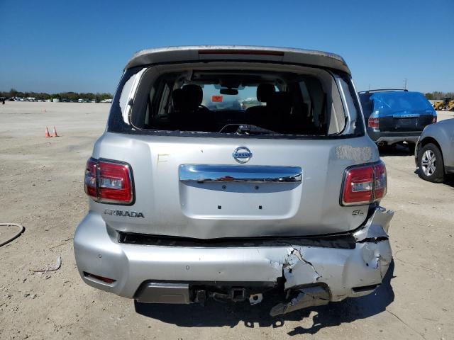 JN8AY2ND9L9107556 - 2020 NISSAN ARMADA SV SILVER photo 6