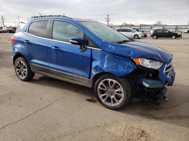 MAJ3S2KEXMC401545 - 2021 FORD ECOSPORT TITANIUM BLUE photo 4