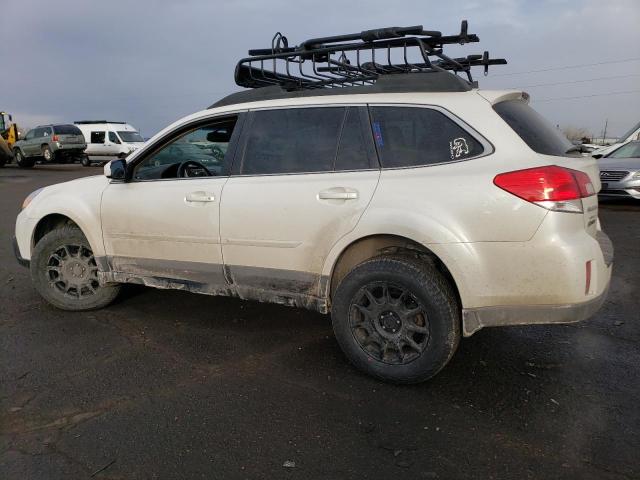 4S4BRDKC2D2208433 - 2013 SUBARU OUTBACK 3.6R LIMITED WHITE photo 2