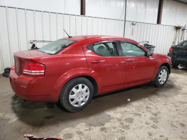 1B3LC46J48N291050 - 2008 DODGE AVENGER SE BURGUNDY photo 3