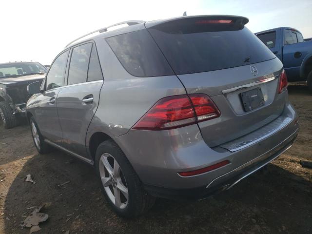 4JGDA5HB2GA692425 - 2016 MERCEDES-BENZ GLE 350 4MATIC GRAY photo 2