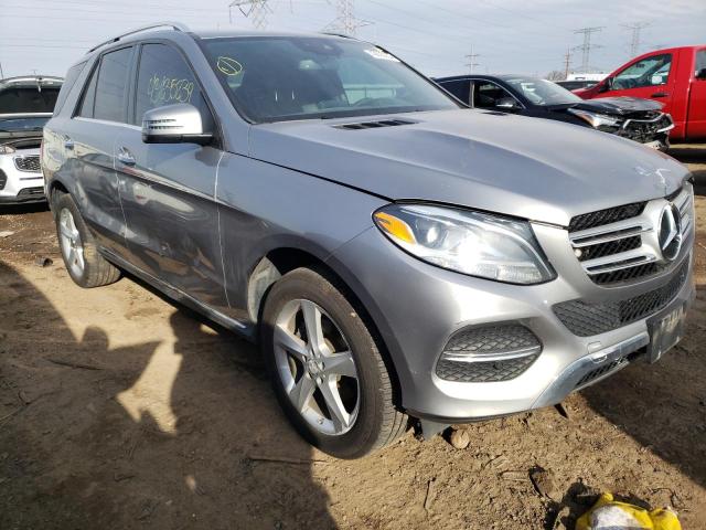 4JGDA5HB2GA692425 - 2016 MERCEDES-BENZ GLE 350 4MATIC GRAY photo 4