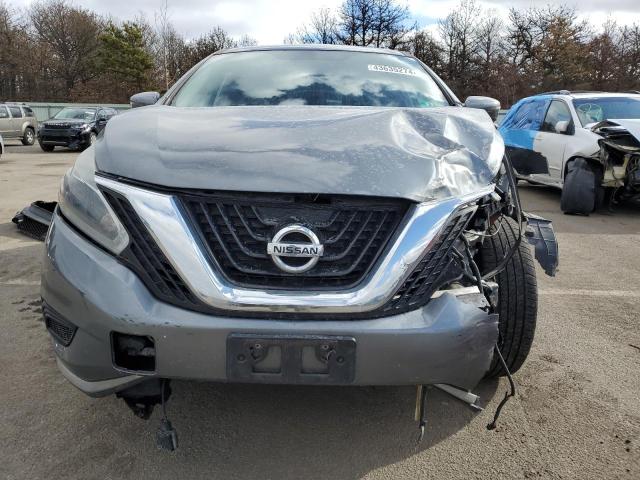 5N1AZ2MH2JN190020 - 2018 NISSAN MURANO S GRAY photo 5