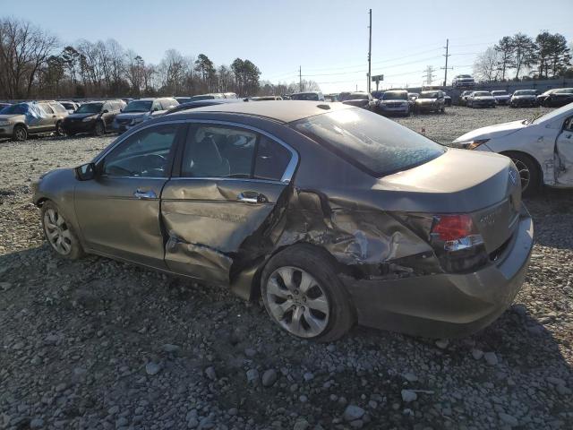 1HGCP36809A028851 - 2009 HONDA ACCORD EXL GOLD photo 2