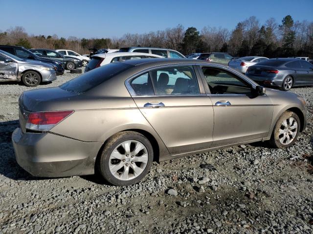 1HGCP36809A028851 - 2009 HONDA ACCORD EXL GOLD photo 3