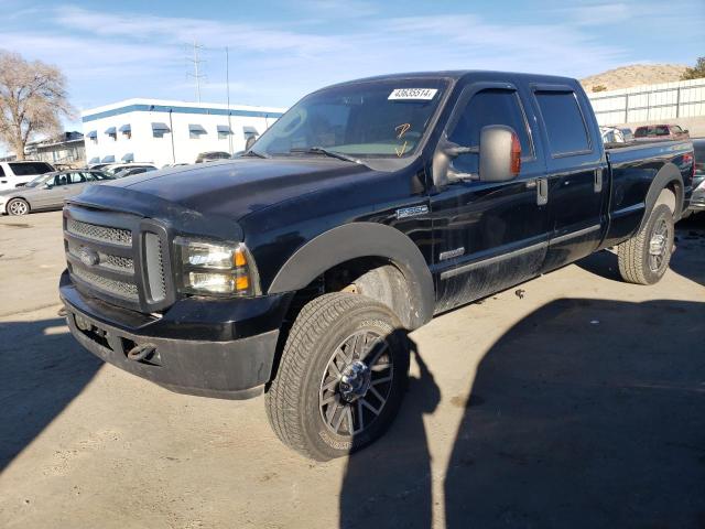 1FTWW31P86EC98749 - 2006 FORD F350 SRW SUPER DUTY BLACK photo 1