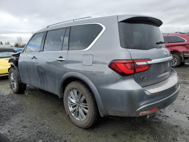 JN8AZ2NE6K9227657 - 2019 INFINITI QX80 LUXE GRAY photo 2