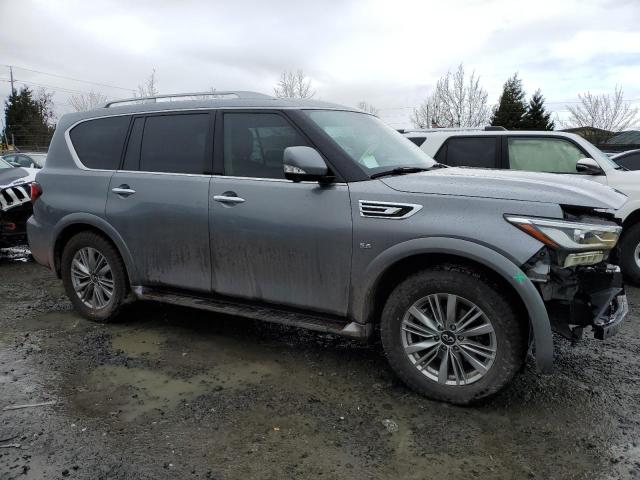 JN8AZ2NE6K9227657 - 2019 INFINITI QX80 LUXE GRAY photo 4