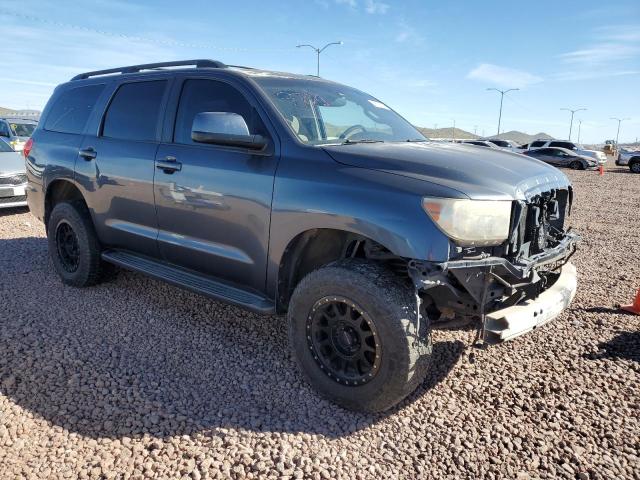 5TDBY64A58S017022 - 2008 TOYOTA SEQUOIA SR5 CHARCOAL photo 4