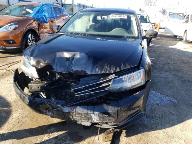 3VW2K7AJXFM411251 - 2015 VOLKSWAGEN JETTA BASE BLACK photo 5