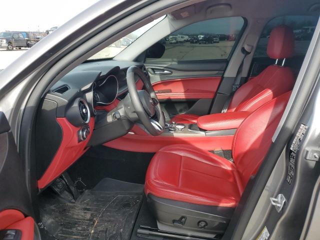 ZASPAKBN4L7C91444 - 2020 ALFA ROMEO STELVIO TI ნაცრისფერი ფოტო 7