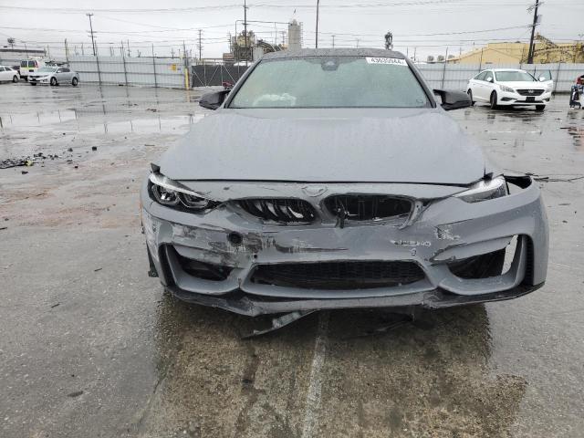 WBS4Y9C08LFH20024 - 2020 BMW M4 GRAY photo 5