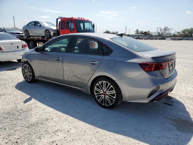 3KPF44AC6NE479344 - 2022 KIA FORTE GT GRAY photo 2