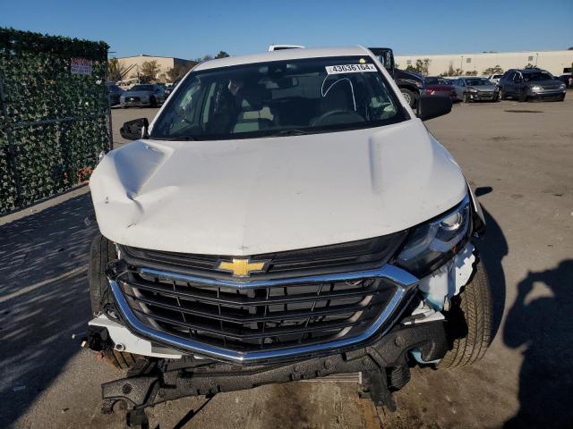 3GNAXSEV8MS113796 - 2021 CHEVROLET EQUINOX LS WHITE photo 5