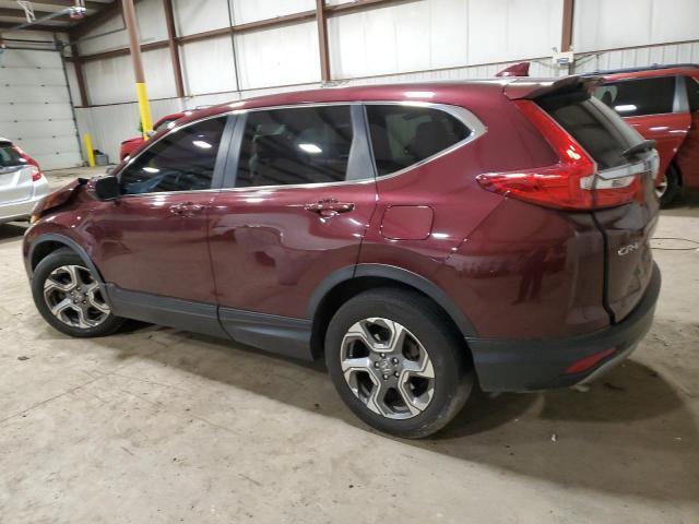 5J6RW2H80KL024192 - 2019 HONDA CR-V EXL MAROON photo 2