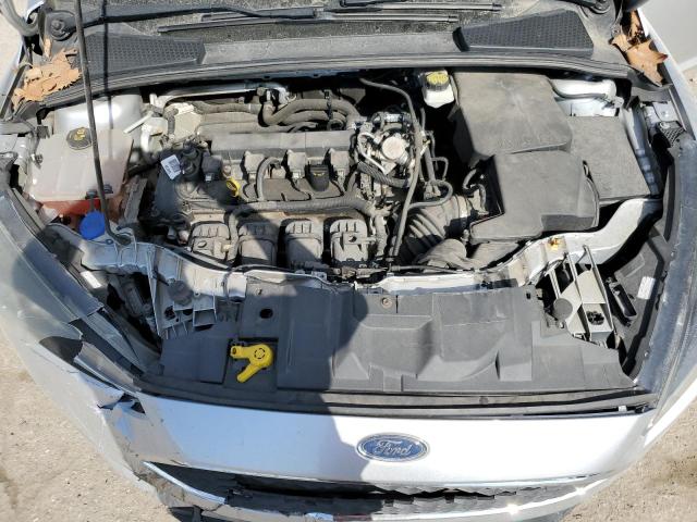 1FADP3H24HL210007 - 2017 FORD FOCUS SEL SILVER photo 11