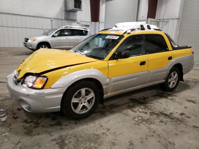 4S4BT62C537111922 - 2003 SUBARU BAJA SPORT YELLOW photo 1