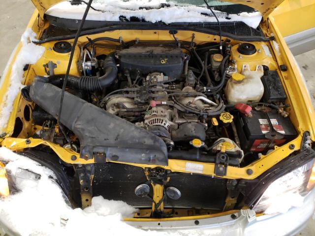 4S4BT62C537111922 - 2003 SUBARU BAJA SPORT YELLOW photo 11