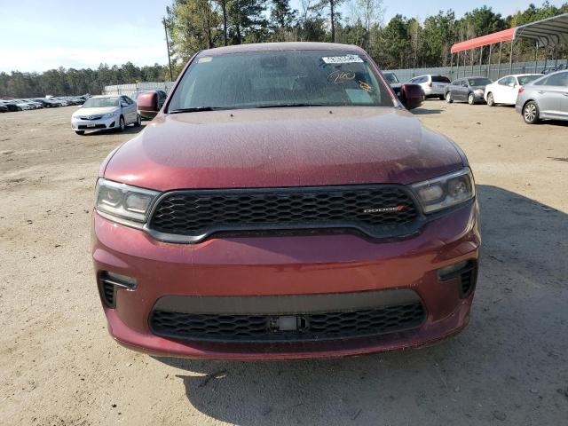 1C4RDJDG1NC219385 - 2022 DODGE DURANGO GT RED photo 5