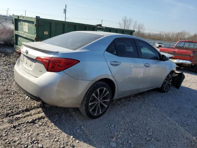 2T1BURHEXHC833436 - 2017 TOYOTA COROLLA L SILVER photo 3