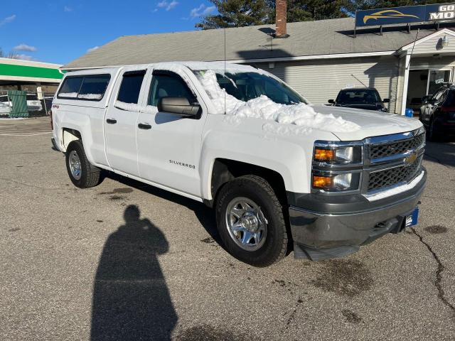 1GCVKPEH1FZ348854 - 2015 CHEVROLET SILVERADO K1500 WHITE photo 1