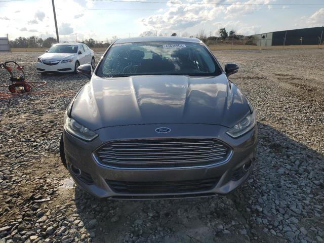 1FA6P0H7XE5399586 - 2014 FORD FUSION SE GRAY photo 5