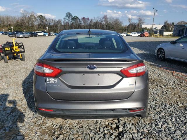 1FA6P0H7XE5399586 - 2014 FORD FUSION SE GRAY photo 6