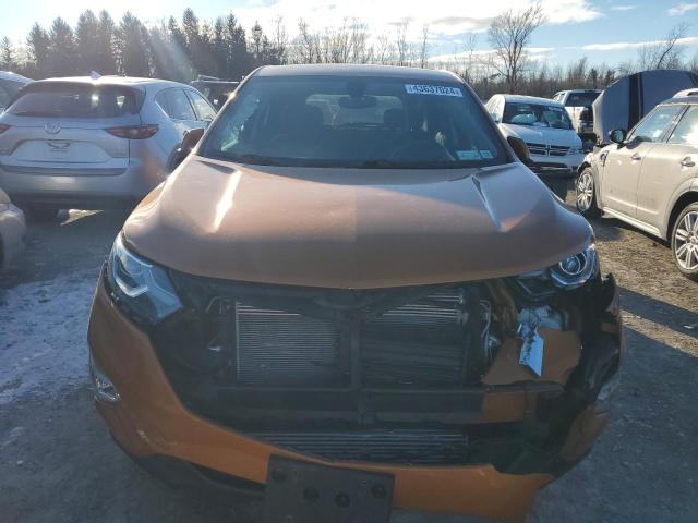 2GNAXSEV9J6204103 - 2018 CHEVROLET EQUINOX LT ORANGE photo 5