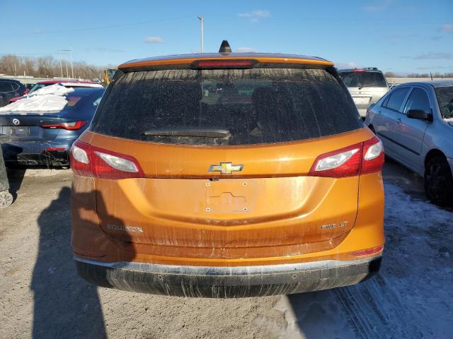 2GNAXSEV9J6204103 - 2018 CHEVROLET EQUINOX LT ORANGE photo 6