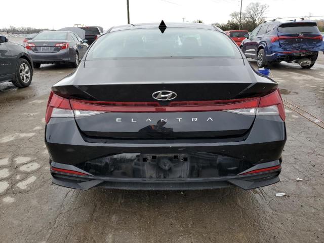 KMHLL4AG3NU359457 - 2022 HYUNDAI ELANTRA SE BLACK photo 6