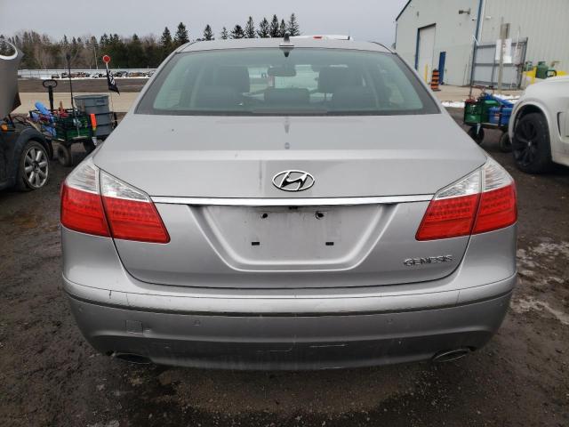 KMHGC4DE0BU129415 - 2011 HYUNDAI GENESIS 3.8L SILVER photo 6