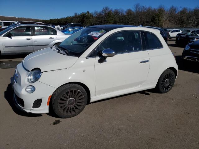 3C3CFFCH9JT524109 - 2018 FIAT 500 LOUNGE WHITE photo 1