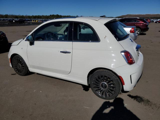 3C3CFFCH9JT524109 - 2018 FIAT 500 LOUNGE WHITE photo 2