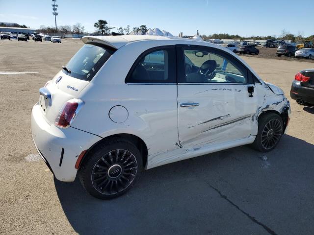 3C3CFFCH9JT524109 - 2018 FIAT 500 LOUNGE WHITE photo 3